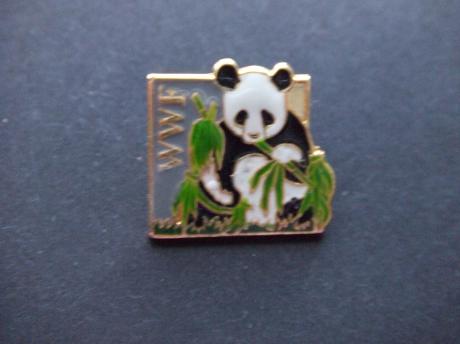 Pandabeer WWF eet bamboo
